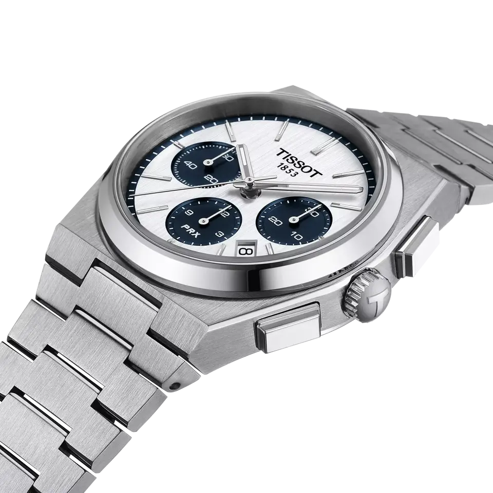 TISSOT PRX Automatic Chronograph 42mm T1374271101101, klocka som du kan handla till bra pris hos oss på Klockmaster.