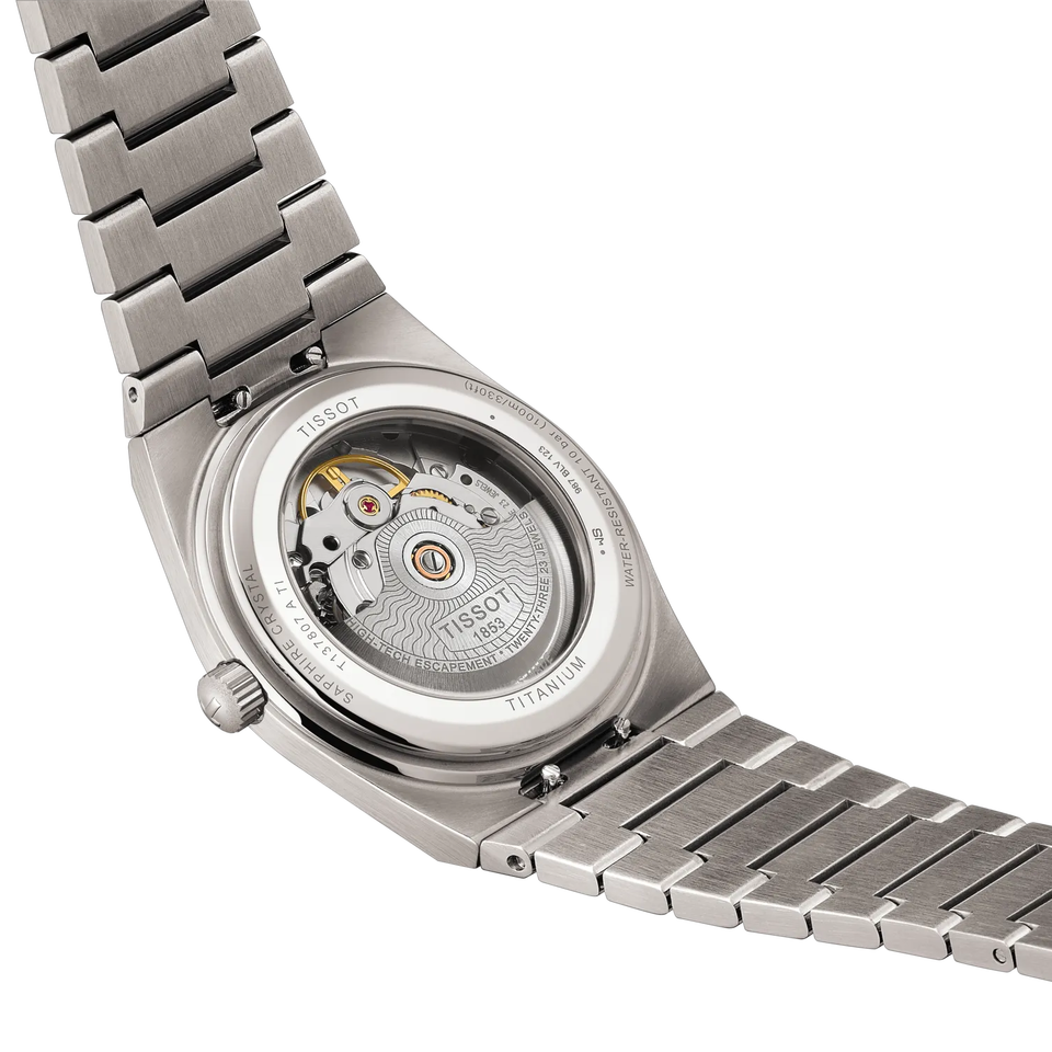 TISSOT PRX Automatic Titanium 38mm, klocka som du kan handla till bra pris hos oss på Klockmaster.