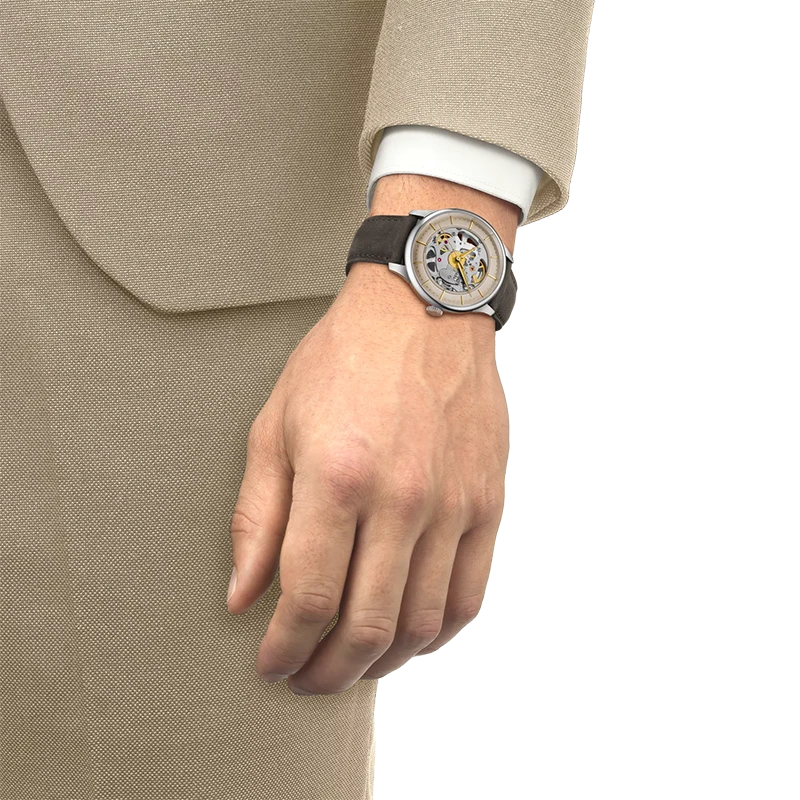 TISSOT Chemin Des Tourelles Skeleton 39mm, klocka som du kan handla till bra pris hos oss på Klockmaster.