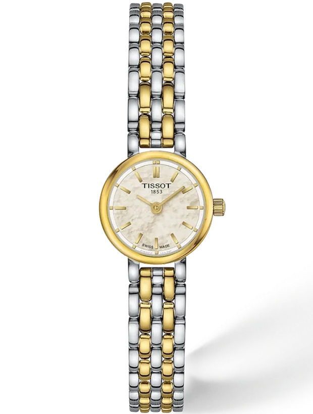 TISSOT Lovely Round 19.5mm Bicolor T1400092211100, handla denna klocka online eller i butik hos klockmaster