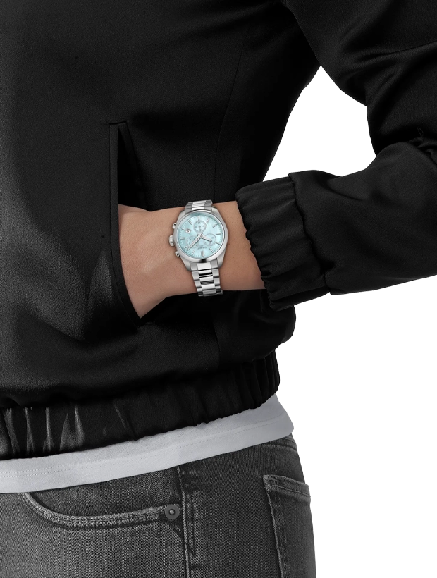 TISSOT PR 100 Chronograph 36mm T1502171113100, klocka som du kan handla till bra pris hos oss på Klockmaster.