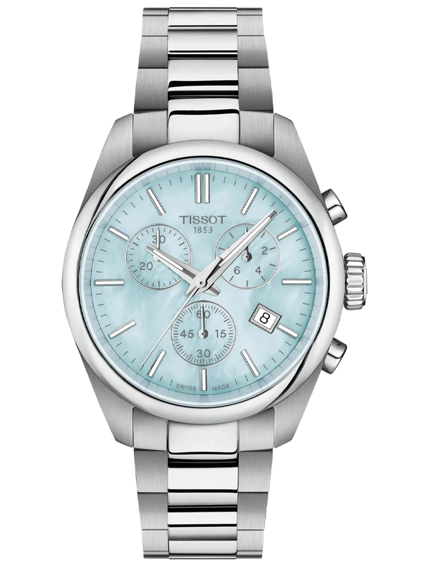 TISSOT PR 100 Chronograph 36mm T1502171113100, handla denna klocka online eller i butik hos klockmaster