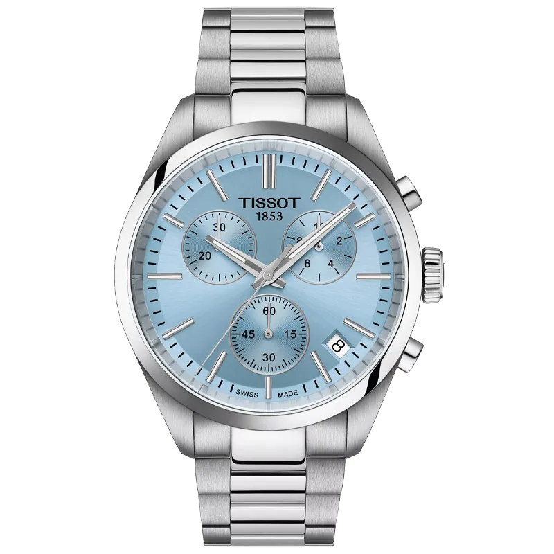 TISSOT PR 100 Chronograph 40mm, handla denna klocka online eller i butik hos klockmaster