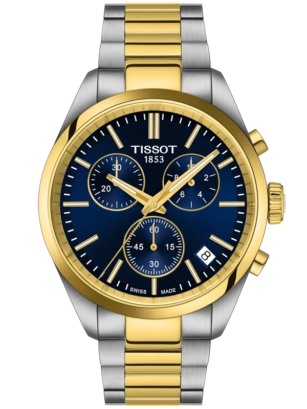 TISSOT PR 100 Chronograph 40mm T1504172204100, handla denna klocka online eller i butik hos klockmaster