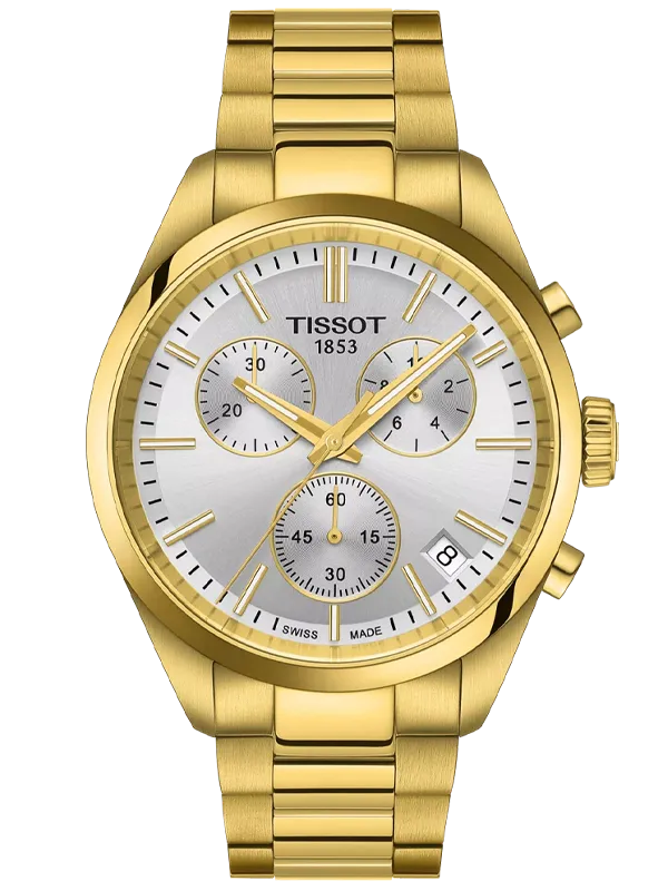 TISSOT PR 100 Chronograph 40mm T1504173303100, handla denna klocka online eller i butik hos klockmaster