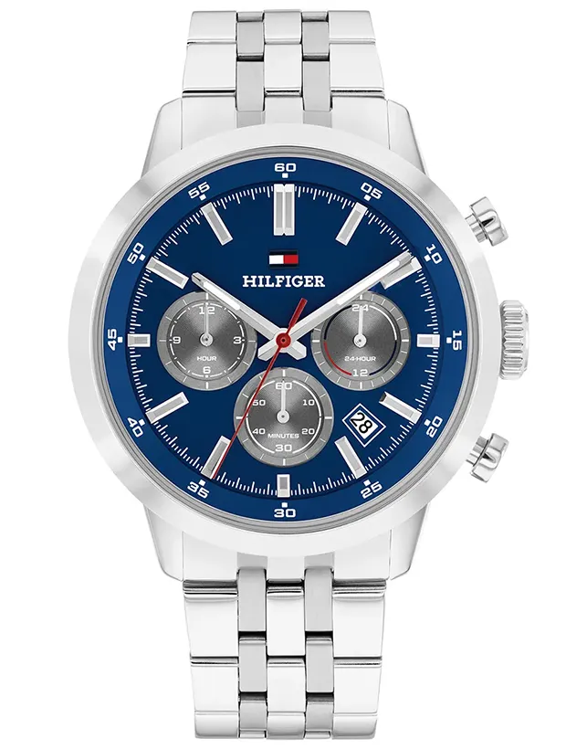 Tommy Hilfiger Chronograph 43mm TH1710753, handla denna klocka online eller i butik hos klockmaster