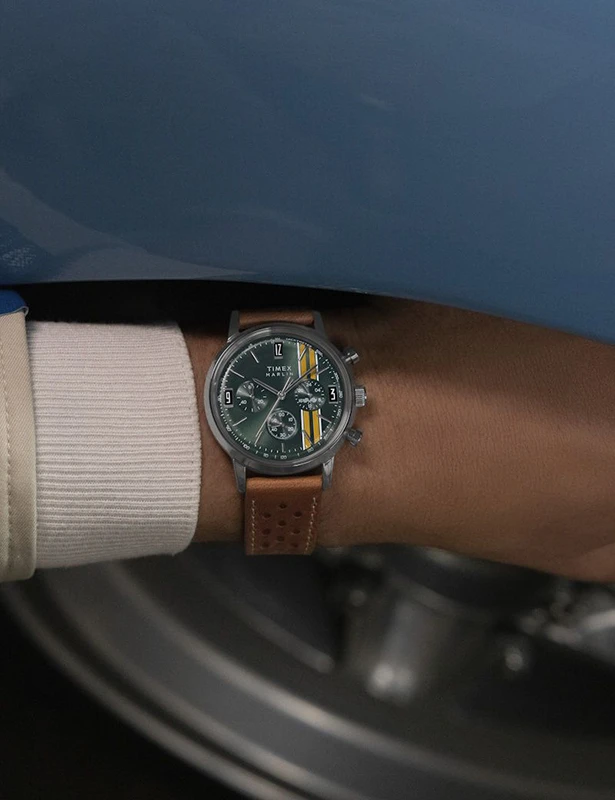 TIMEX Marlin Chronograph Tachymeter 40mm, klocka som du kan handla till bra pris hos oss på Klockmaster.