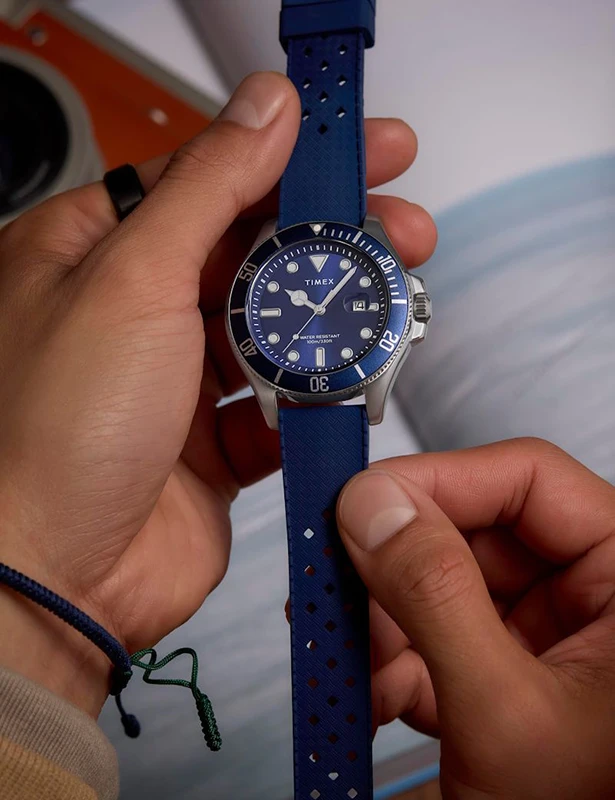 TIMEX Harborside Coast 44mm, klocka som du kan handla till bra pris hos oss på Klockmaster.