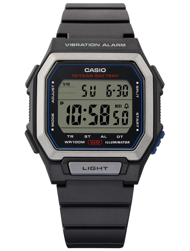 CASIO Timeless 43mm W-738H-1AVEF, klocka som du kan handla till bra pris hos oss på Klockmaster.