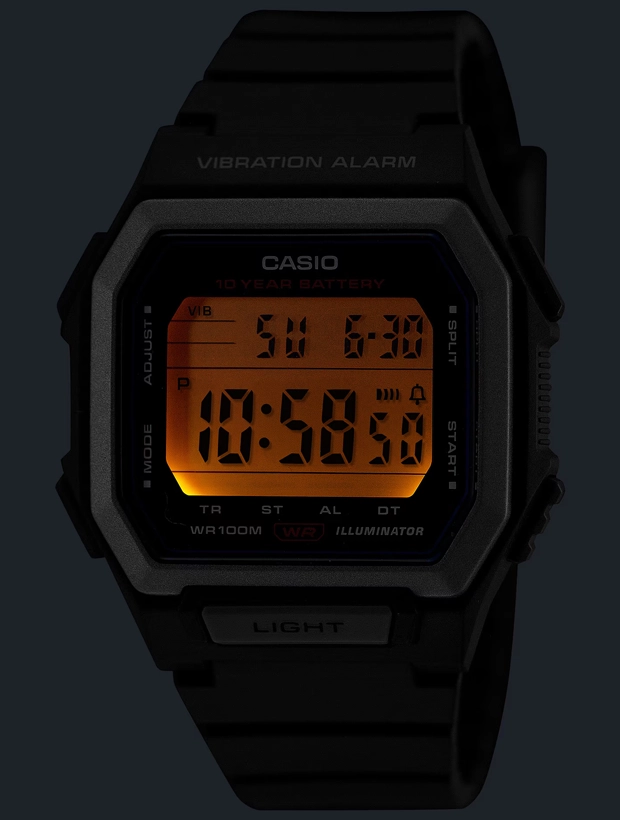 CASIO Timeless 43mm W-738H-3AVEF, klocka som du kan handla till bra pris hos oss på Klockmaster.