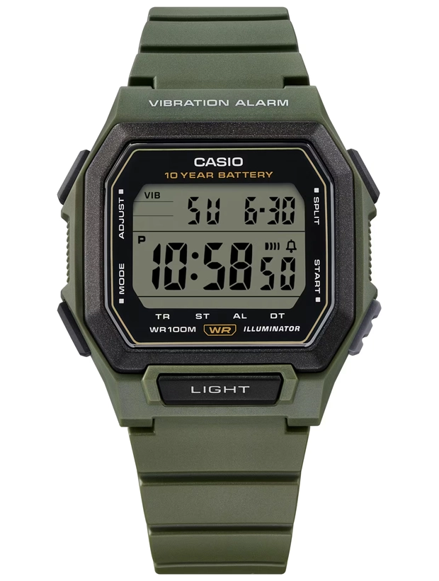 CASIO Timeless 43mm W-738H-3AVEF, klocka som du kan handla till bra pris hos oss på Klockmaster.