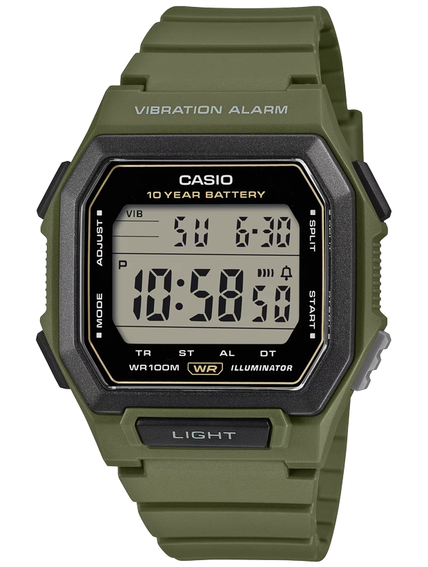 CASIO Timeless 43mm W-738H-3AVEF, handla denna klocka online eller i butik hos klockmaster