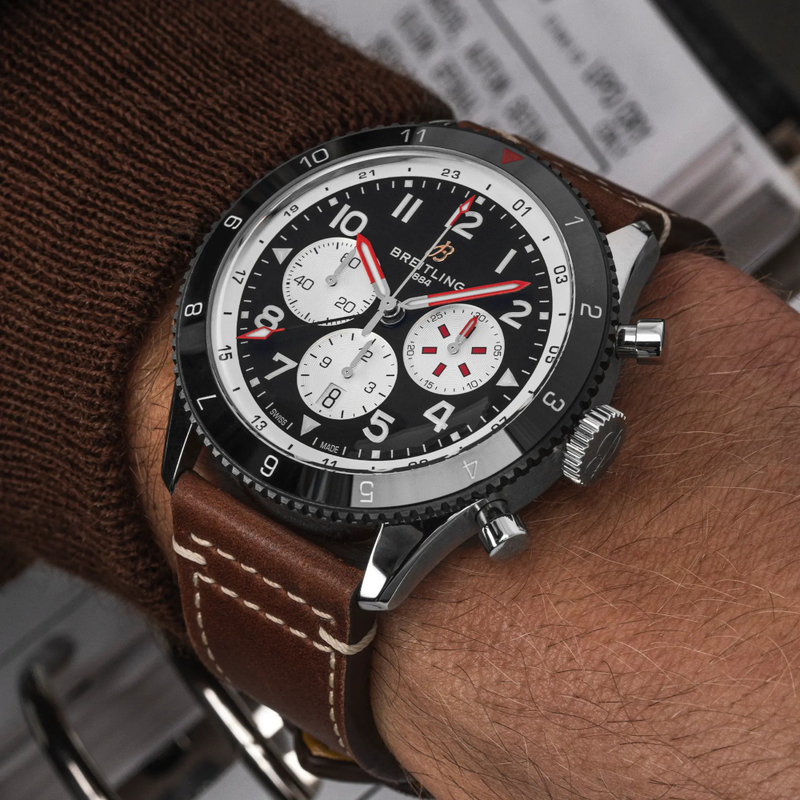 BREITLING SUPER AVI B04 CHRONO GMT, klocka som du kan handla till bra pris hos oss på Klockmaster.